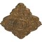 Ekena Millwork Ashford Ceiling Medallion, Hand-Painted Rubbed Bronze, 42 3/4"W x 28 7/8"H x 1"P CM42X28ASRZS - alternate 3